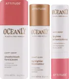 Набор для макияжа Attitude Oceanly Happy Berry Set хайлайтер, блеск и румяна в стиках, 8,5 г + 3,4 г + 8,5 г — фото 2
