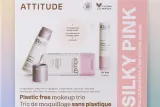 Набор для макияжа Attitude Oceanly Silky Pink Set хайлайтер, блеск и румяна в стиках, 8,5 г + 3,4 г + 8,5 г — фото 1