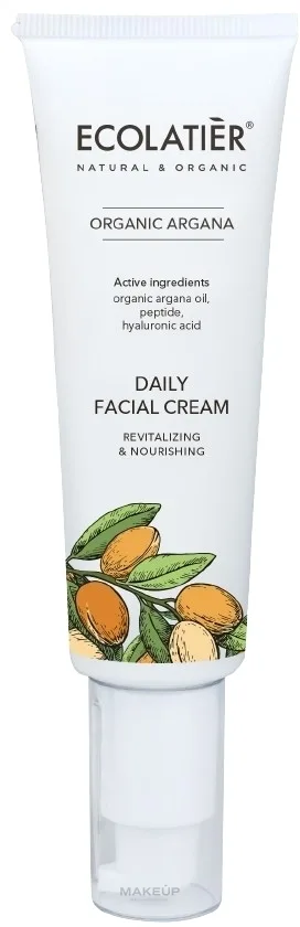 Дневной крем для лица Ecolatier Organic Argana с аргановым маслом 50 мл
