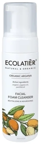 Пенка для умывания Ecolatier Organic Argana Facial Foam Cleanser очищающая, с аргановым маслом, 150 мл