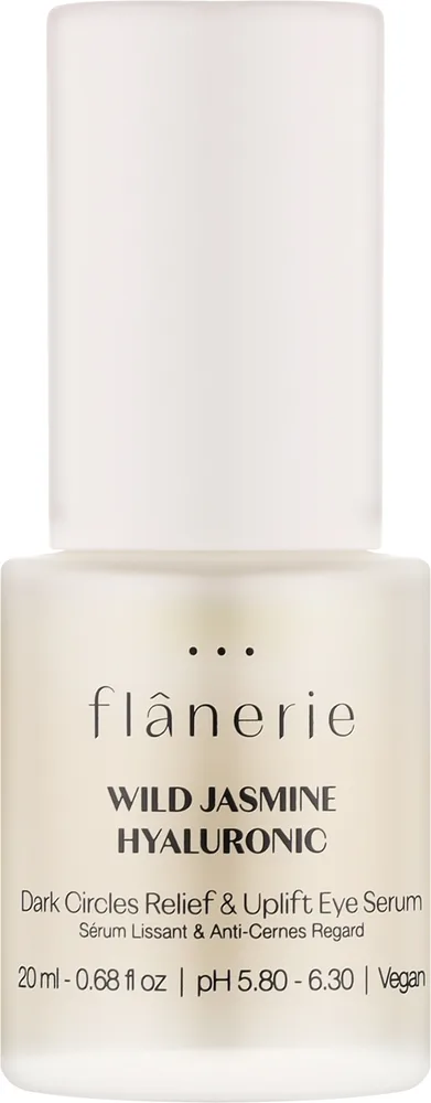 Сыворотка для области вокруг глаз Flanerie Dark Circles Relief с ретинилпальмитатом эфирами жожоба и бетаином для зрелой кожи 20 мл