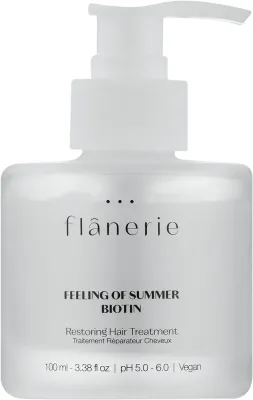 Ревитализирующая сыворотка для волос Flanerie Restoring Hair Treatment, 100 мл