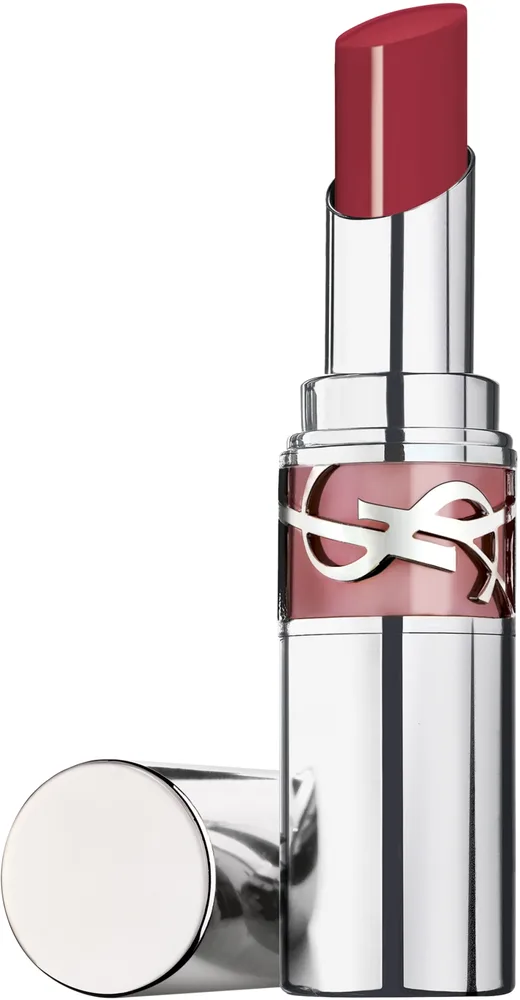 Yves Saint Laurent Szminka - Помада-масло для губ YSL Loveshine глянцевая, оттенок 208 - Raspberry Shine