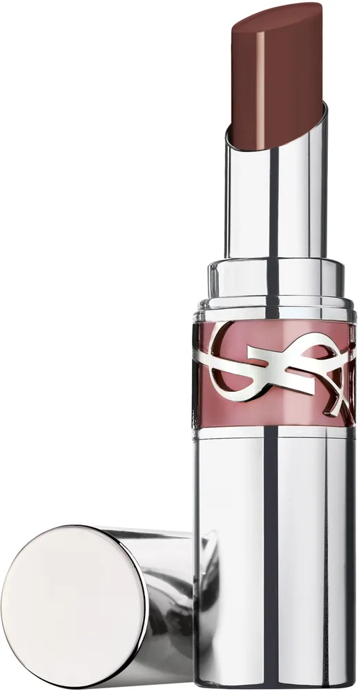 Yves Saint Laurent Szminka - Помада-масло для губ YSL Loveshine глянцевая, оттенок 207 - Scenic Brown