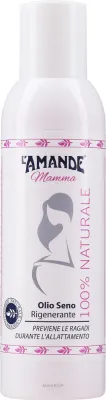 L'Amande L'Amande Mamma Olio Seno Rigenerante 100% Naturale * - Питательное масло для кожи груди и декольте LAmande Mamma с миндалём и календулой