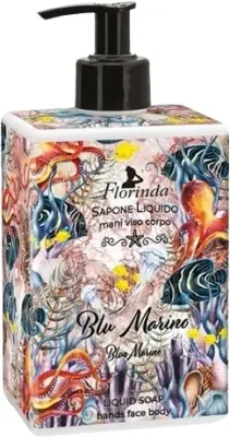 Мыло жидкое Florinda Blue Sea синее море, 500 мл