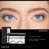 Набор Nanolash DIY Starter Kit Innocent ресницы бондер силант и аксессуары 5 предметов — фото 4