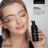 Шампунь Nanolash Lash & Brow для ресниц и бровей, деликатное очищение с алоэ и гиалуроновой кислотой, 50 мл — фото 3