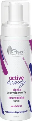 Ava Laboratorium Active Beauty очищающая пенка с водорослями, ламинарией и апельсином 150 мл
