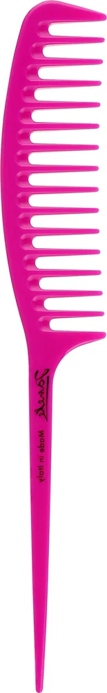 Расчёска для волос Janeke Fashion Comb For Gel Application Pink Fluo 82826