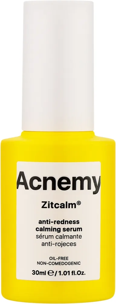 Сыворотка для лица Acnemy Zitcalm успокаивающая против покраснений с бисабололом, аллантоином и цинком, 30 мл
