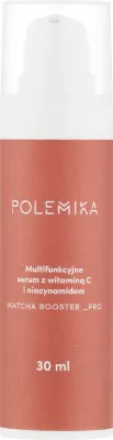 Сыворотка для лица, шеи и декольте Polemika мультифункциональная с ниацинамидом, витамином C и зелёным чаем, 30 мл