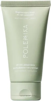 Крем для рук и ногтей Polemika Matcha Care восстанавливающий с экстрактом чайного листа и церамидами 50 мл