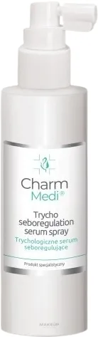 Трихологическая сыворотка, регулирующая выработку кожного сала Charmine Rose Charm Medi Trycho Seboregulation Serum Spray, 100 мл