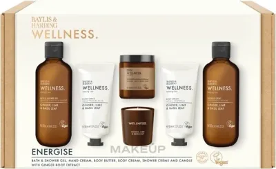 Набор Baylis & Harding Wellness Candlelit гель для душа 250 мл крем для рук 100 мл крем для тела свеча и другие средства