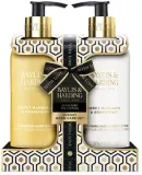 Набор Baylis & Harding Sweet Mandarin & Grapefruit жидкое мыло для рук 300 мл и лосьон для рук и тела 300 мл — фото 1