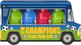 Набор детский Baylis & Harding Football Blueberry Fizz шампунь 100 мл гель для тела 100 мл и пена для ванны 2 x 100 мл — фото 1