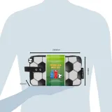 Набор детский Baylis & Harding Football Blueberry Fizz пена для ванны 100 мл шампунь 50 мл бомбочка 100 г и косметичка — фото 7