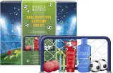 Набор детский Baylis & Harding Football Blueberry Fizz пена для ванны 300 мл шампунь 130 мл бомбочки и другие средства 9 предметов — фото 3
