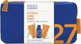 Набор Baylis & Harding Citrus Lime & Mint гель-шампунь 100 мл гель для умывания 50 мл бальзам после бритья и косметичка — фото 1