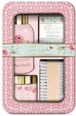 Набор Baylis & Harding Royale Garden крем для рук 100 мл мыло 50 г соль для маникюра 25 г и пилка для ногтей