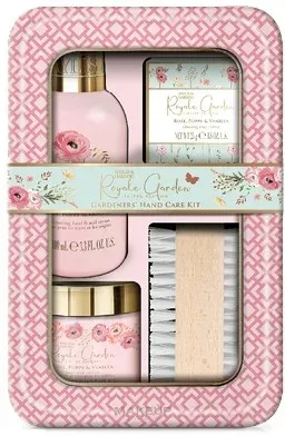 Набор Baylis & Harding Royale Garden крем для рук 100 мл мыло 50 г соль для маникюра 25 г и пилка для ногтей