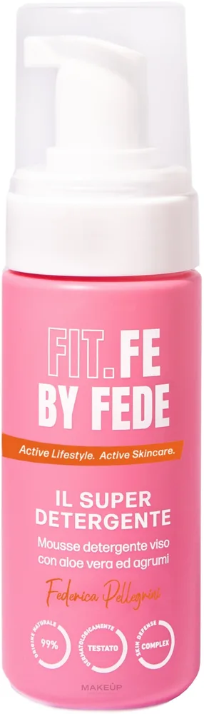 Fit.Fe By Fede Power Cleanser очищающая пенка с алоэ, цитрусами и баобабом 150 мл