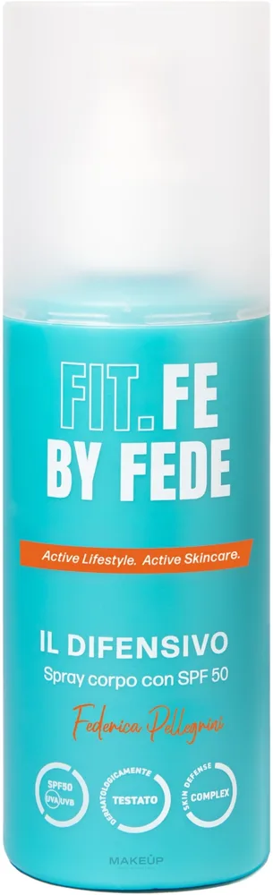 Спрей для тела Fit.Fe By Fede The Defender SPF 50 с алоэ вера 150 мл