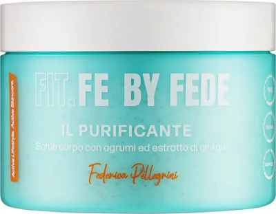 Fit.Fe By Fede Fit.Fe By Fede The Purifying Body Scrub - Очищающий скраб для тела с маслом баобаба и алоэ вера The Purifying 250 мл