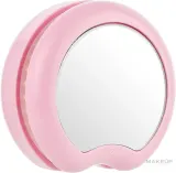 Компактная щётка для волос с зеркалом Janeke The Pomme Brush With Mirror 84 мм розовый/ Джанеке — фото 1