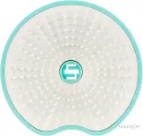 Компактная щётка для волос с зеркалом Janeke The Pomme Brush With Mirror 84 мм бирюзовый/ Джанеке — фото 2