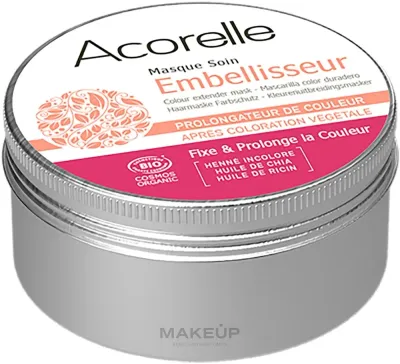 Маска для окрашенных волос Acorelle продление цвета, масло ши, гидролизат риса, 200 мл