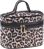 Косметичка Janeke Chic Spotted A4350VT леопард экокожа 18х13х10 см — фото 1