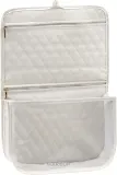 Косметичка Janeke Chic Big Pouch A6114VT стеганая светло-коричневая 21,5х27,5х10 см — фото 2
