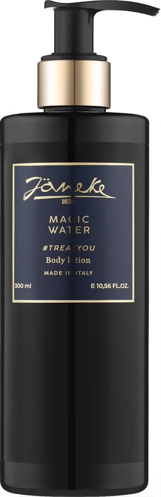 Janeke #Treatyou Magic Water Body Lotion — бальзам для тела с амброй, кашмераном и бергамотом, 300 мл