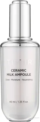 Ампула-сыворотка для лица Tirtir Ceramic Milk с керамидами, молочным ферментом, ниацинамидом и скваланом, 10 мл