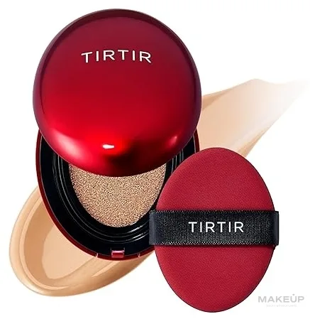 Кушон для лица Tirtir Mask Fit Red Mini Cushion мини-формат, с ниацинамидом, 4,5 г, оттенок 27C - Cool Beige
