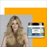 Увлажняющая маска 4 в 1 для волос Gliss Aqua Revive для сухих волос, гиалуроновая кислота, масло ши, масло абрикоса, пантенол, 400 мл — фото 2