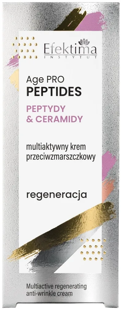 Крем для лица Efektima Age PRO Peptides восстанавливающий с пептидами и церамидами 50 мл