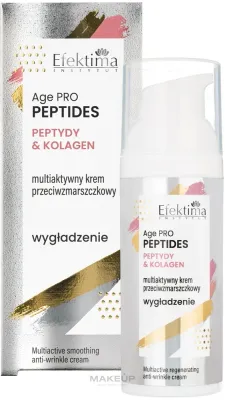 Крем для лица Efektima Age PRO Peptides разглаживающий с пептидами и коллагеном 50 мл