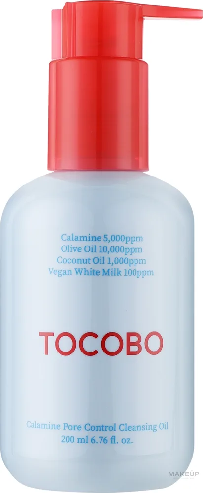Масло для лица Tocobo Calamine Pore Control очищающее для жирной кожи 200 мл
