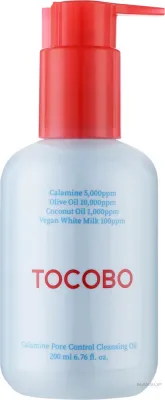 Масло для лица Tocobo Calamine Pore Control очищающее для жирной кожи 200 мл