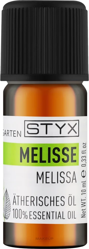 Эфирное масло Styx Naturcosmetic Мелисса 10 мл натуральное холодного отжима