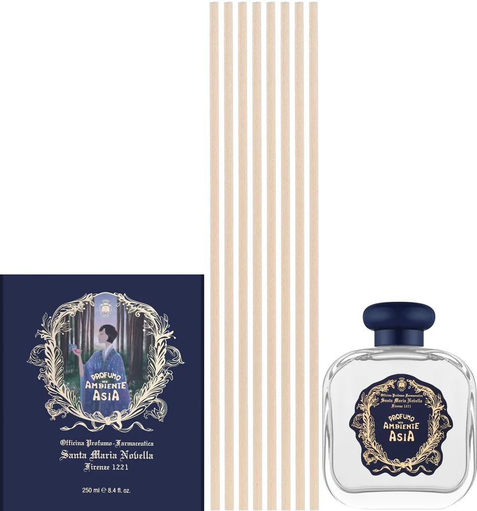 Ароматический диффузор Santa Maria Novella Asia с 8 палочками