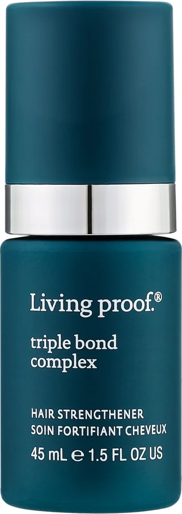 Несмываемая маска для волос Living Proof Triple Bond Complex восстановление, экстракт листьев оливы, касторовое масло, эфиры жожоба, 45 мл