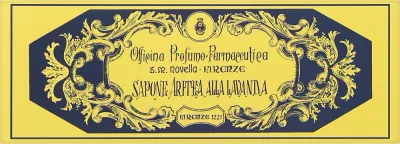 Мыло кусковое Santa Maria Novella Aritea Lavender с лавандой, набор 4 × 85 г