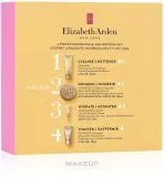 Набор Elizabeth Arden Ceramide капсулы 60 шт крем для области вокруг глаз 5 мл крем для лица 15 мл и очищающий крем 50 мл — фото 2