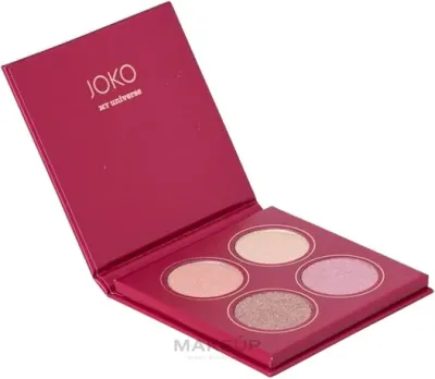 Палетка для макияжа глаз и лица Joko My Universe Sparkle&Glow Eye&Face Palette