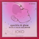 Палетка для макияжа глаз и лица Joko My Universe Sparkle&Glow Eye&Face Palette — фото 2