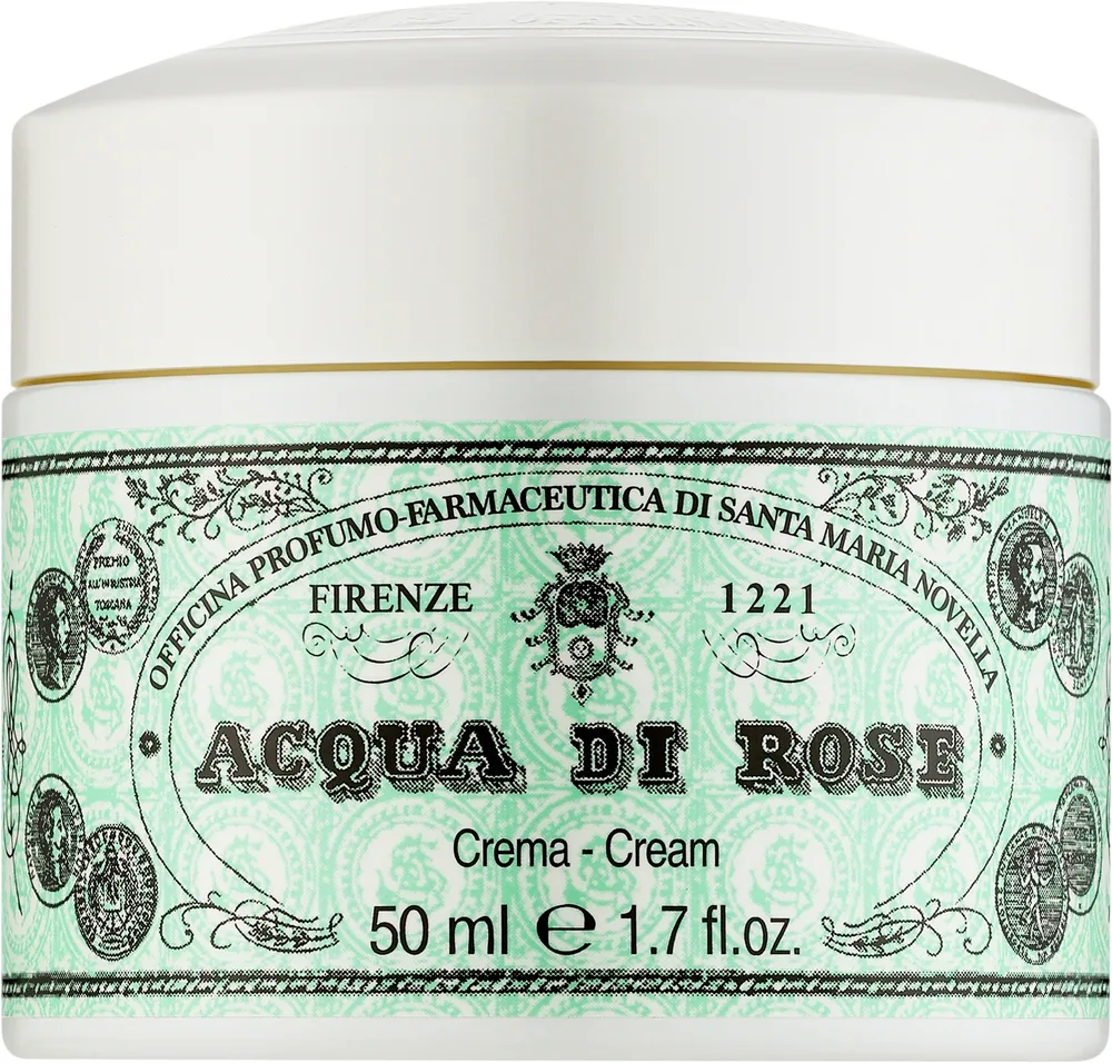Крем для лица Santa Maria Novella Acqua di Rose с розой и ниацинамидом 50 мл